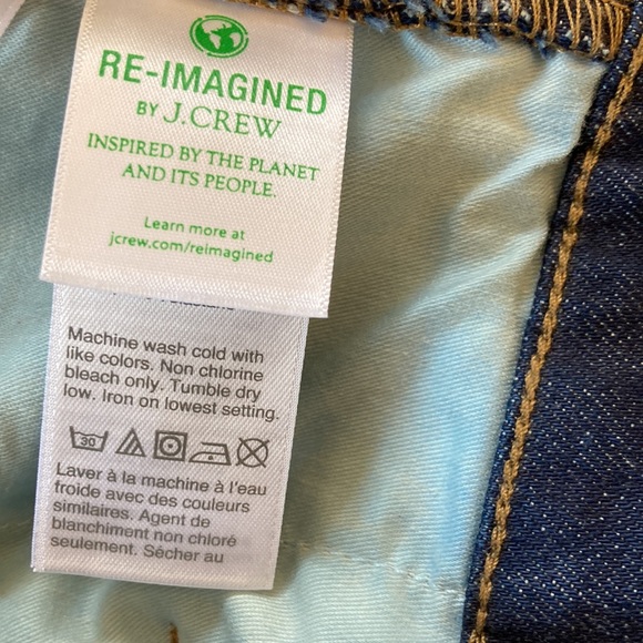 J. Crew High-Waisted Vintage Straight Jean in Boiler Wash - Picture 12 of 13